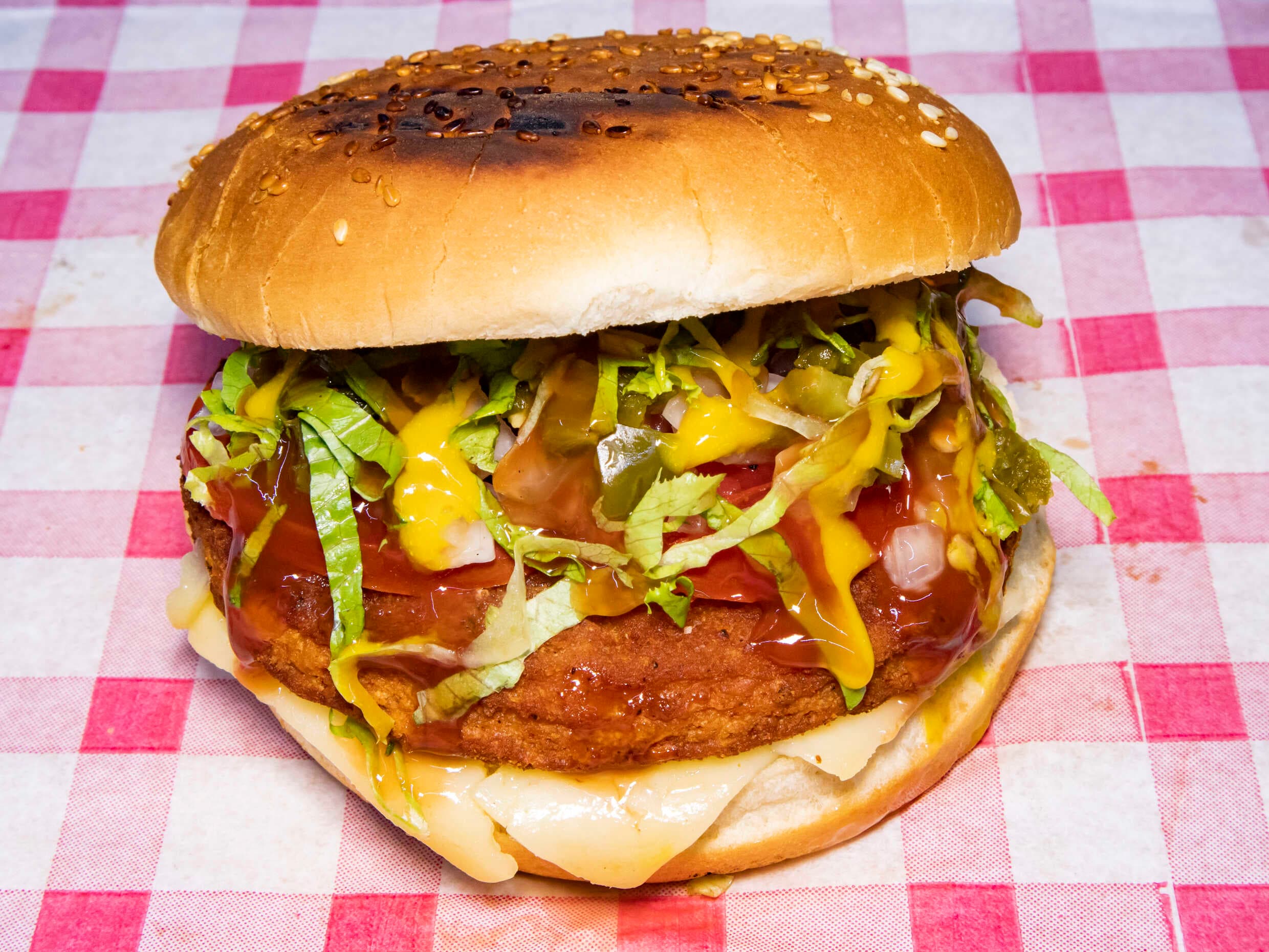 Hamburguesa Pollo Empanizado