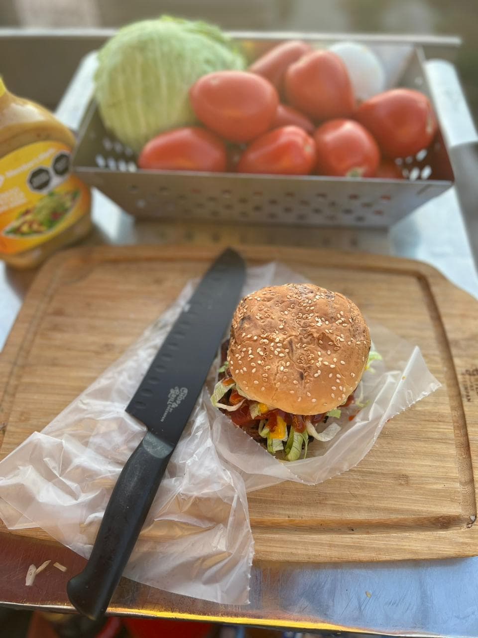 HAMBURGUESA SENCILLA