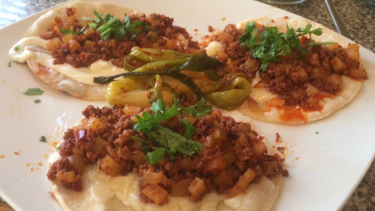 Taco de Chorizo