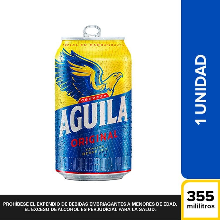 Águila en lata