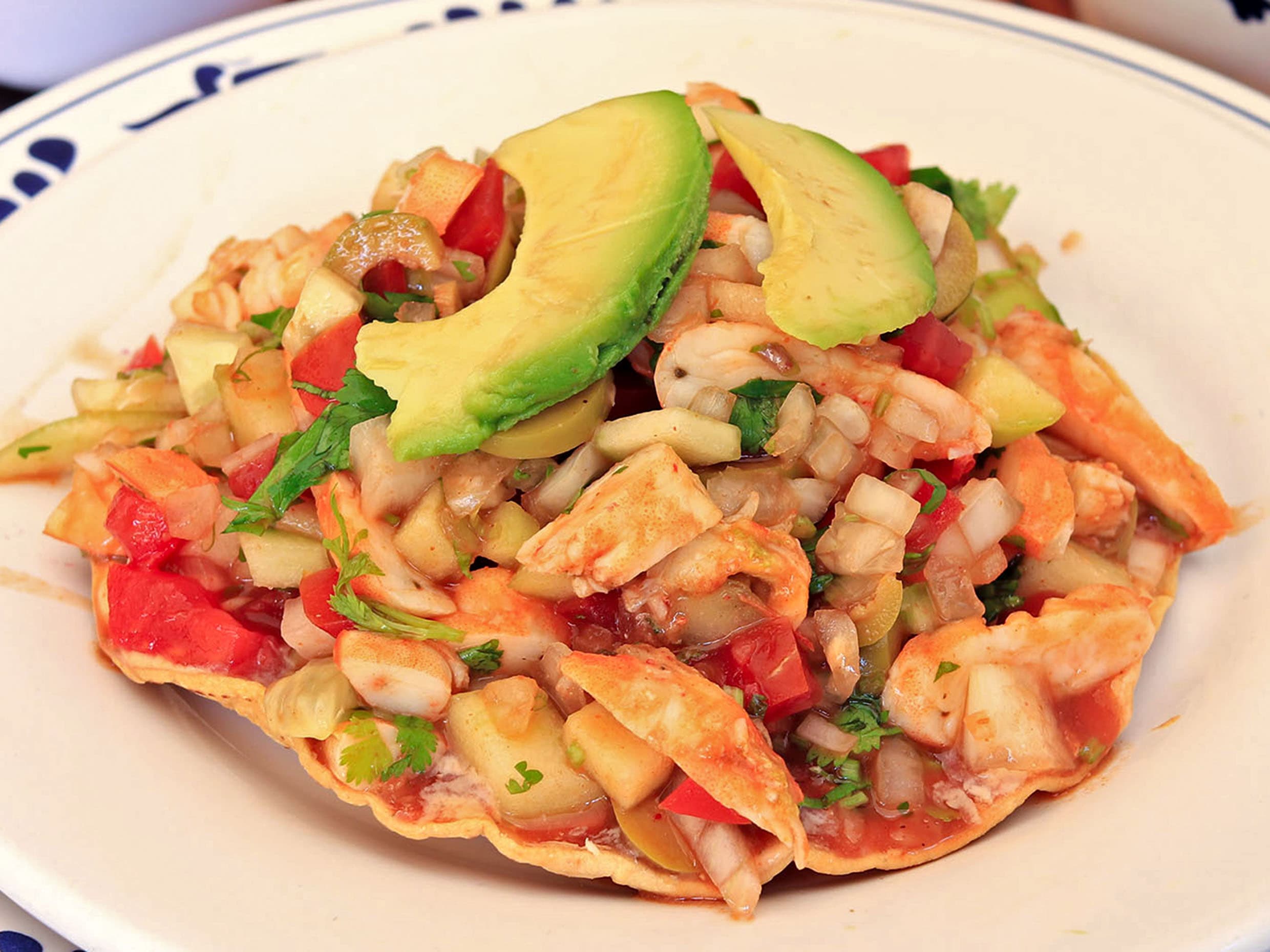 Tostadas de Camarón