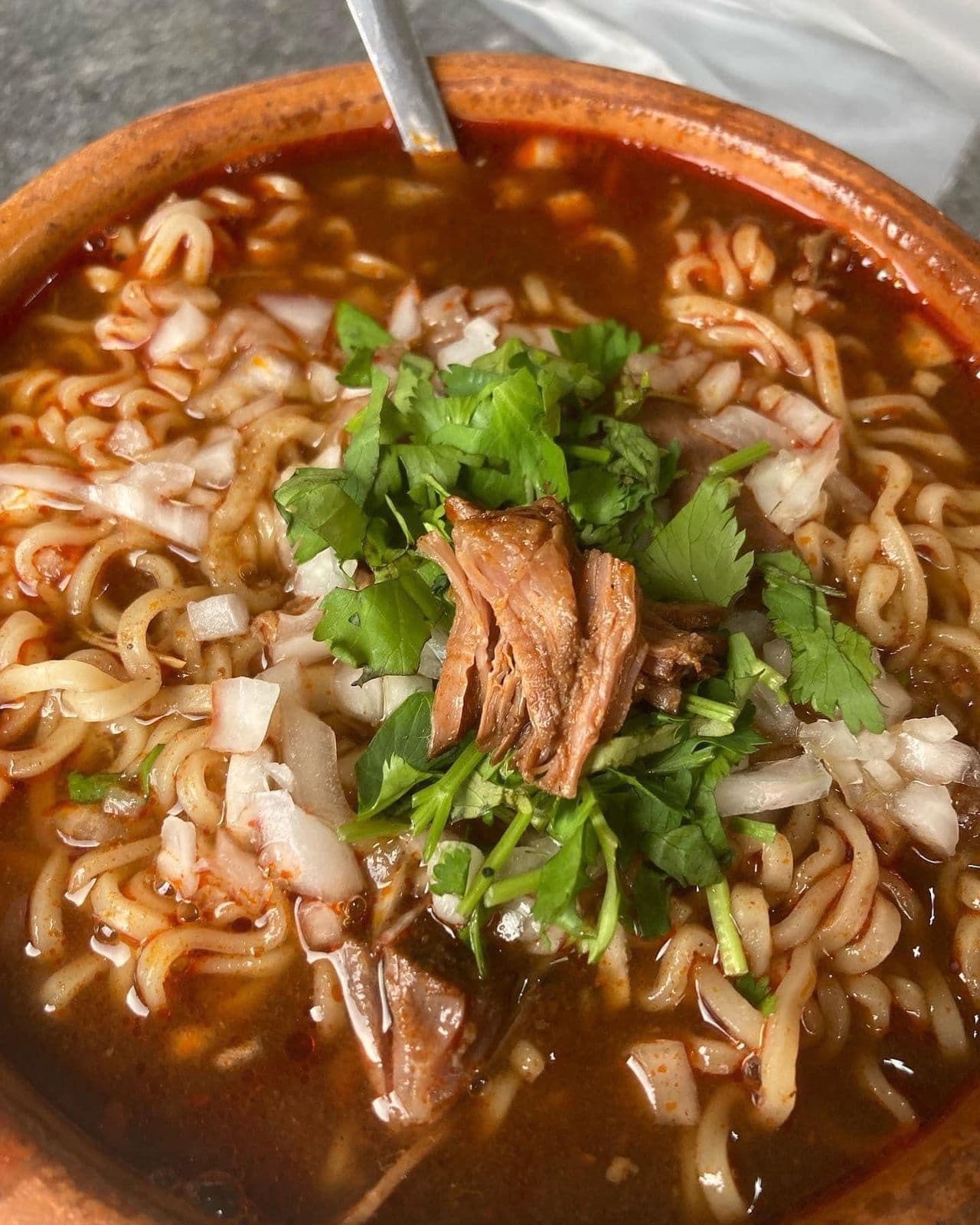Plato de Birria con Carne