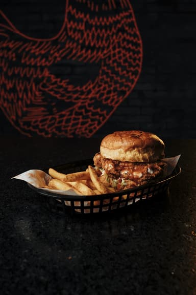 Hamburguesa Chicken spicy