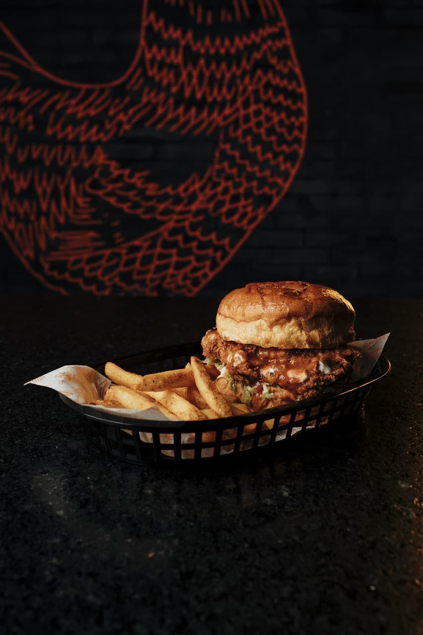 Hamburguesa Chicken spicy