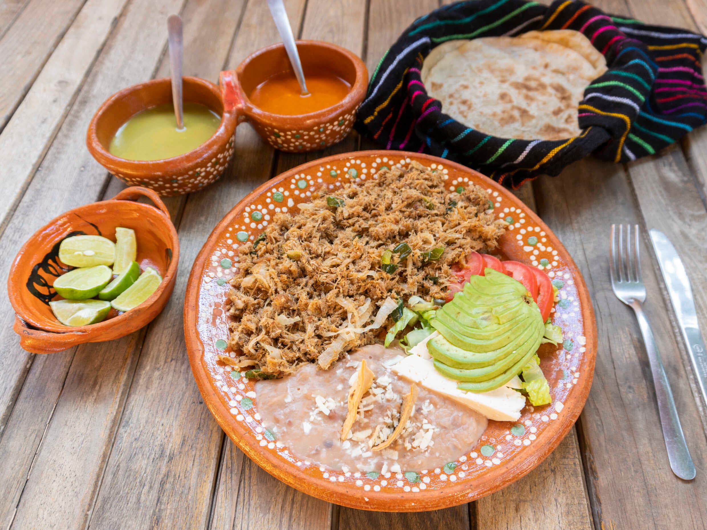 Quesadilla con Machaca