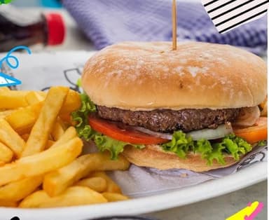 Combo Hamburguesa Carne + Postobon 250ml