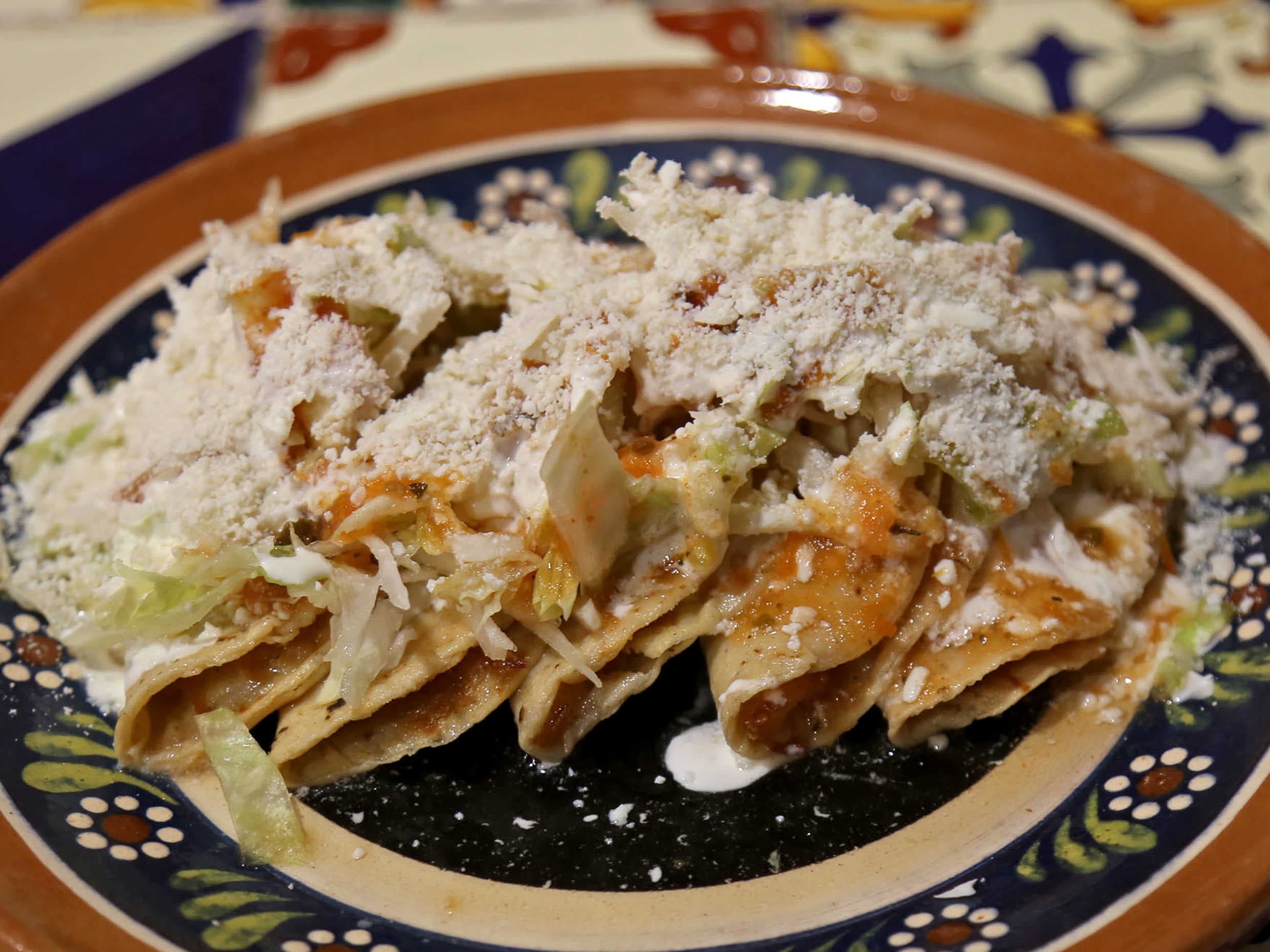 Orden Tacos Dorados