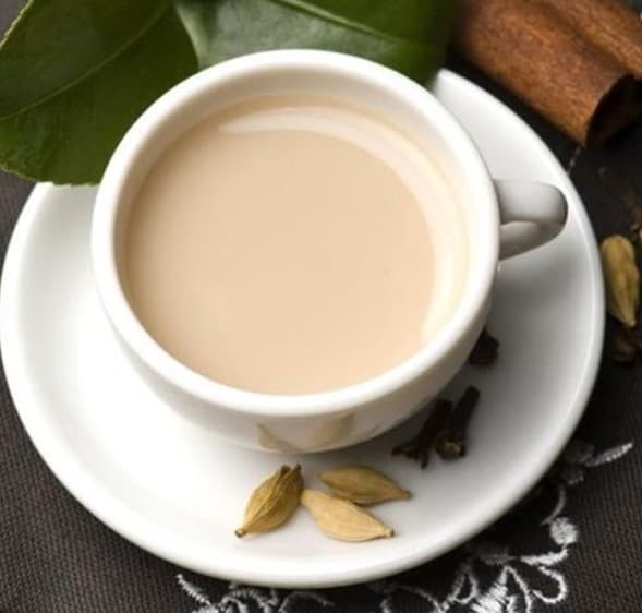 Té negro con leche