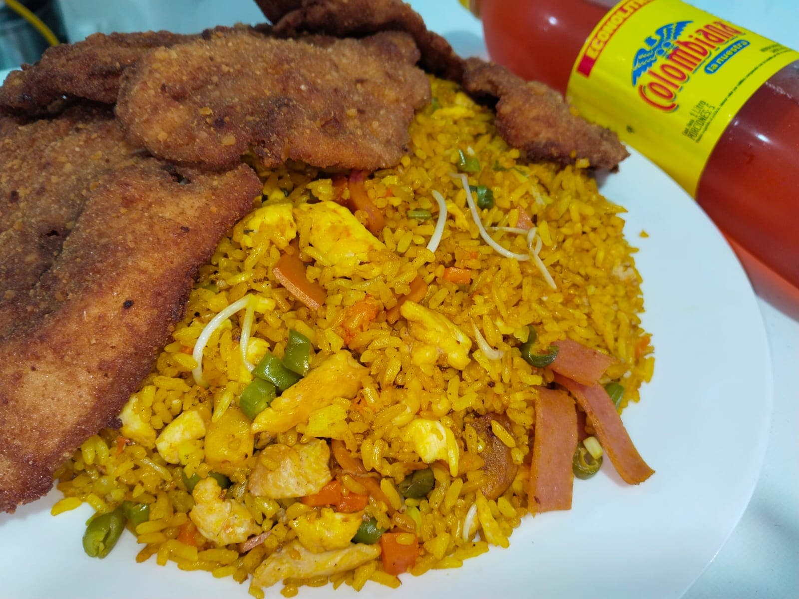Arroz Especial con Chuleta (Personal).