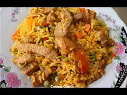 Arroz con Carne de Cerdo