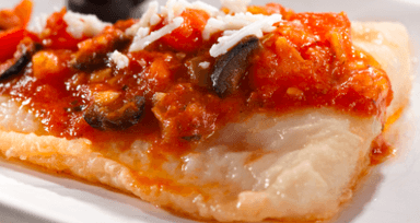 Filete en Salsa de Camarón