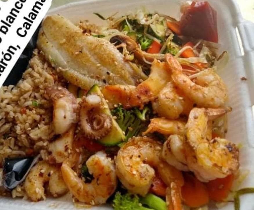 Teppanyaki de Mariscos