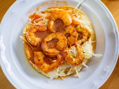 Tostada de Camarón