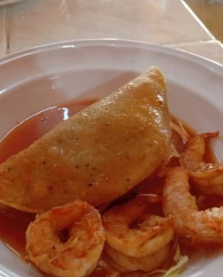 Taco de Papa Ahogado