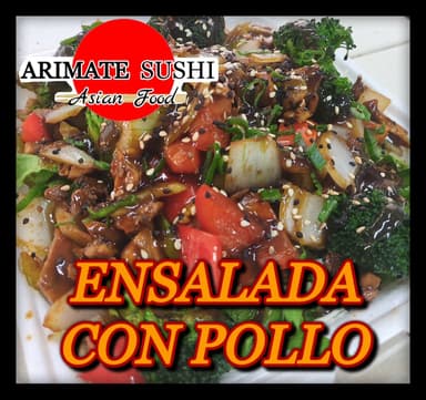 ENSALADA CON POLLO