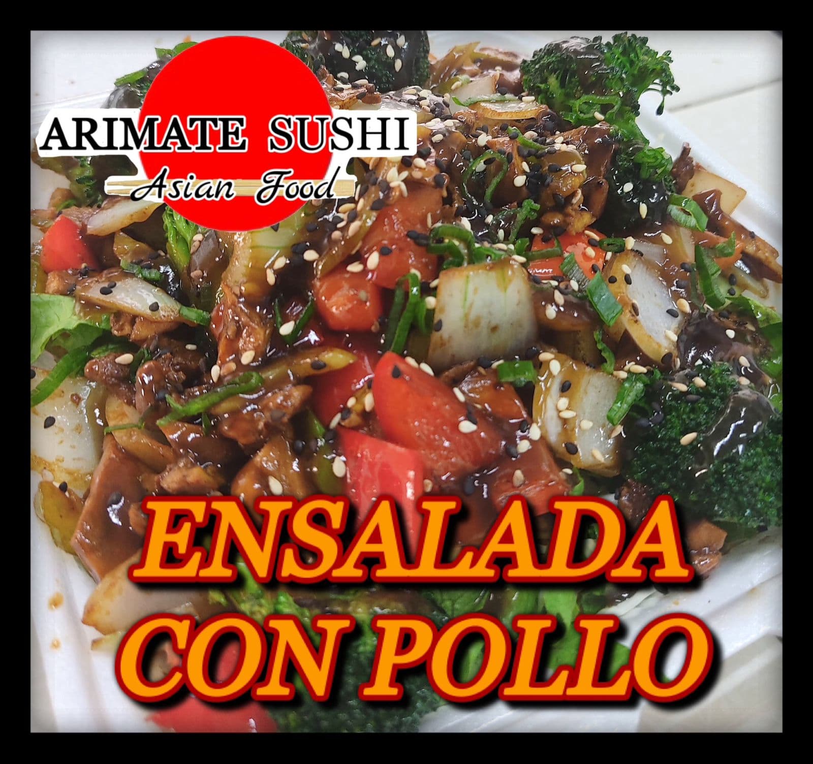 ENSALADA CON POLLO