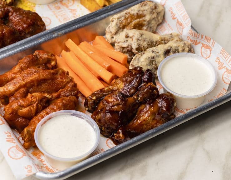 Combo-20 alitas + papas