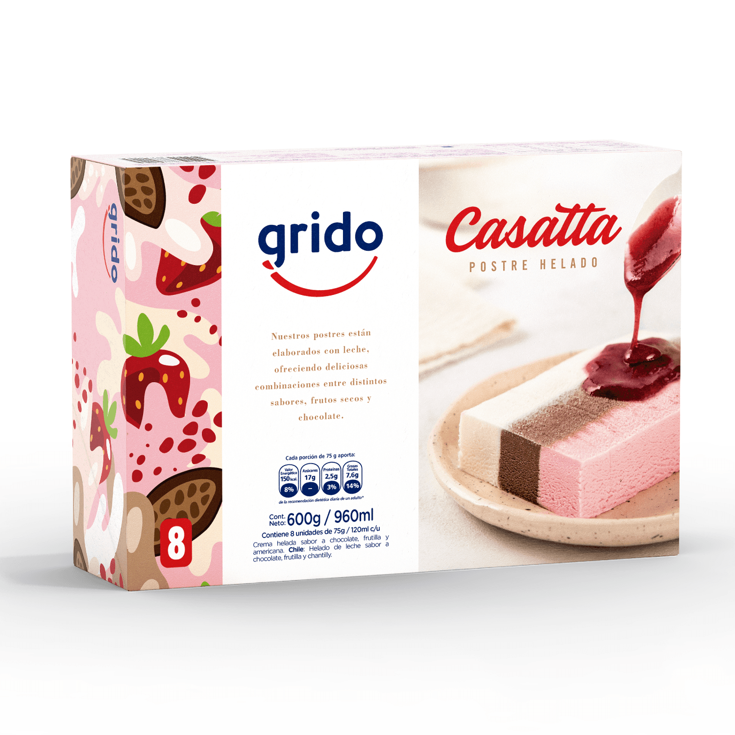 Casatta  8 Porciones