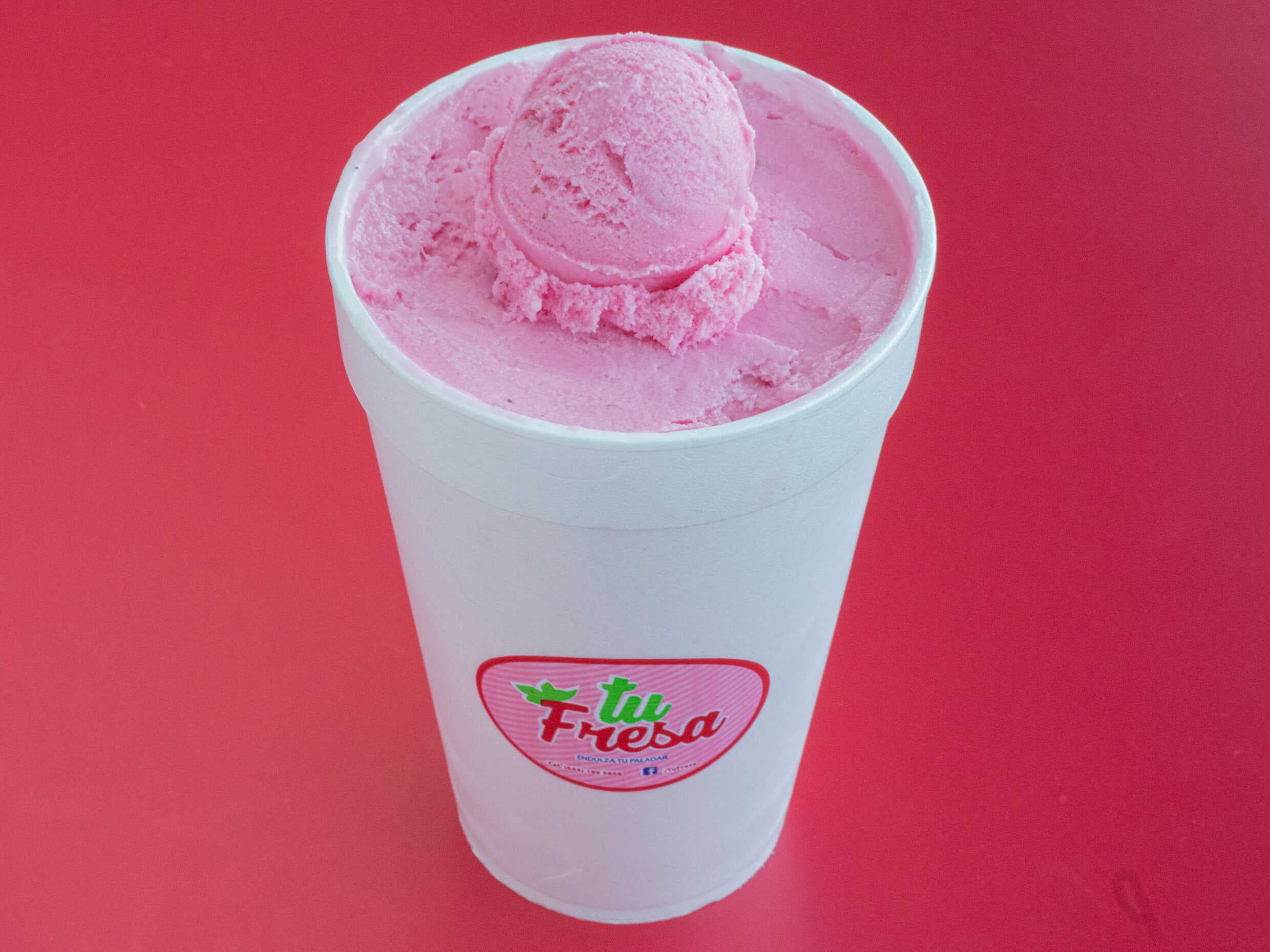 1 Litro de Nieve Fresa