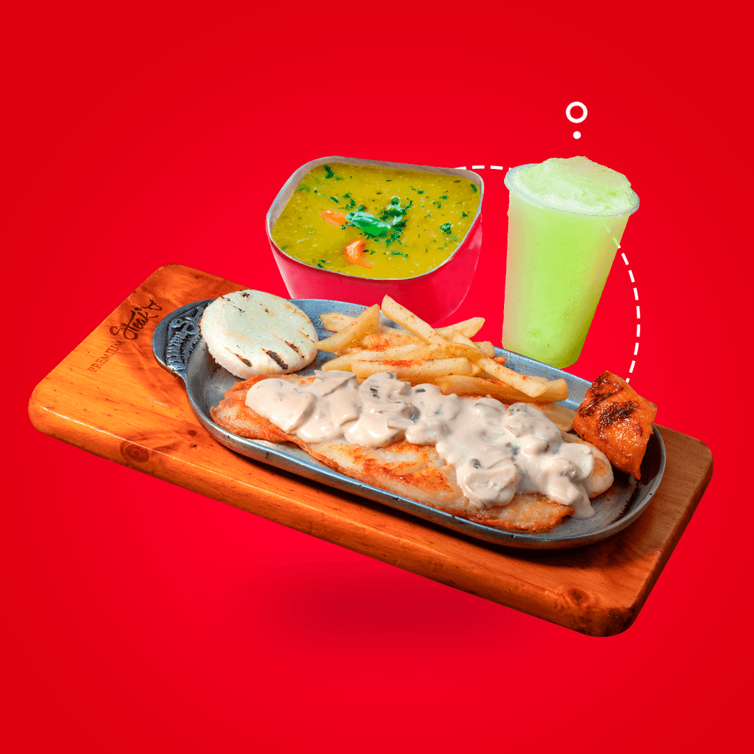 Pechuga en Salsa Champiñón