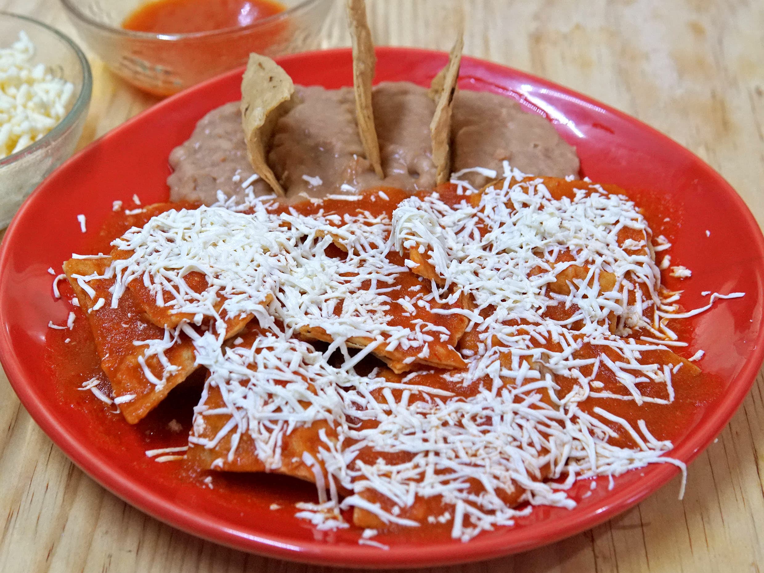 CHILAQUILES CHICOS SENCILLOS