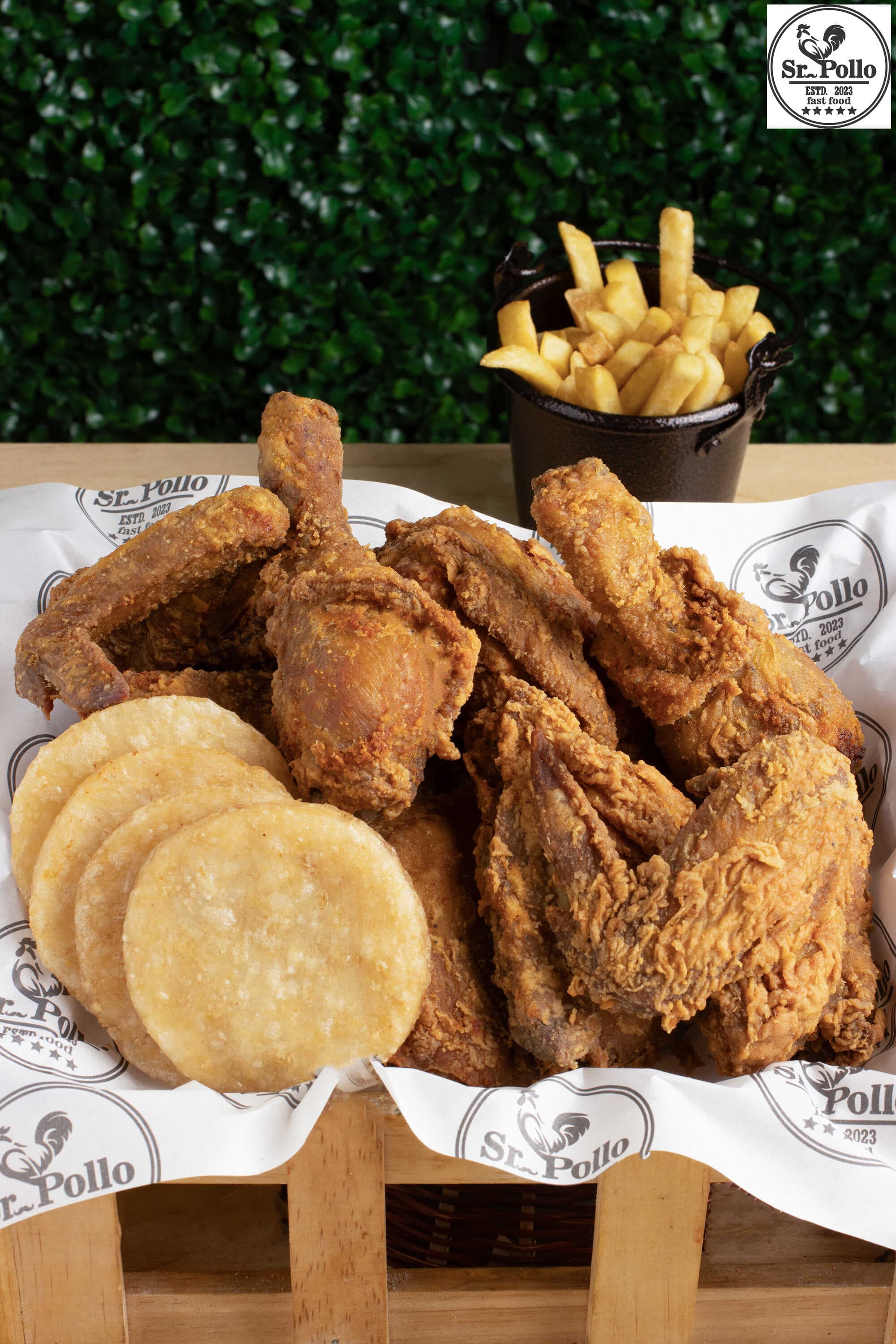 1/4 De Pollo Broaster