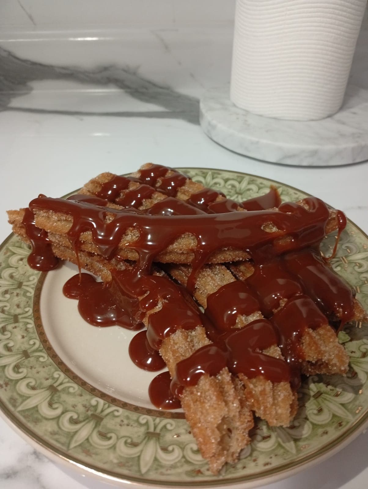 Churros Bañados de Cajeta