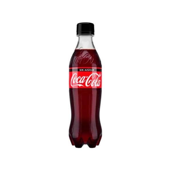 Coca cola sin azúcar 400 ml