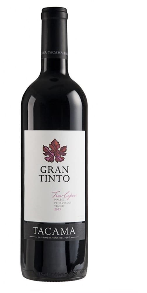 Vino Gran Tinto Tacama Malbec Petit Verdot Tannat