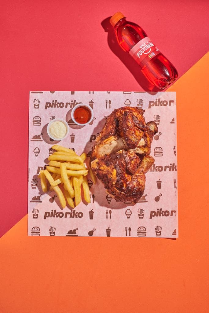 Combo Pollo Asado 1/2 (4 Presas)