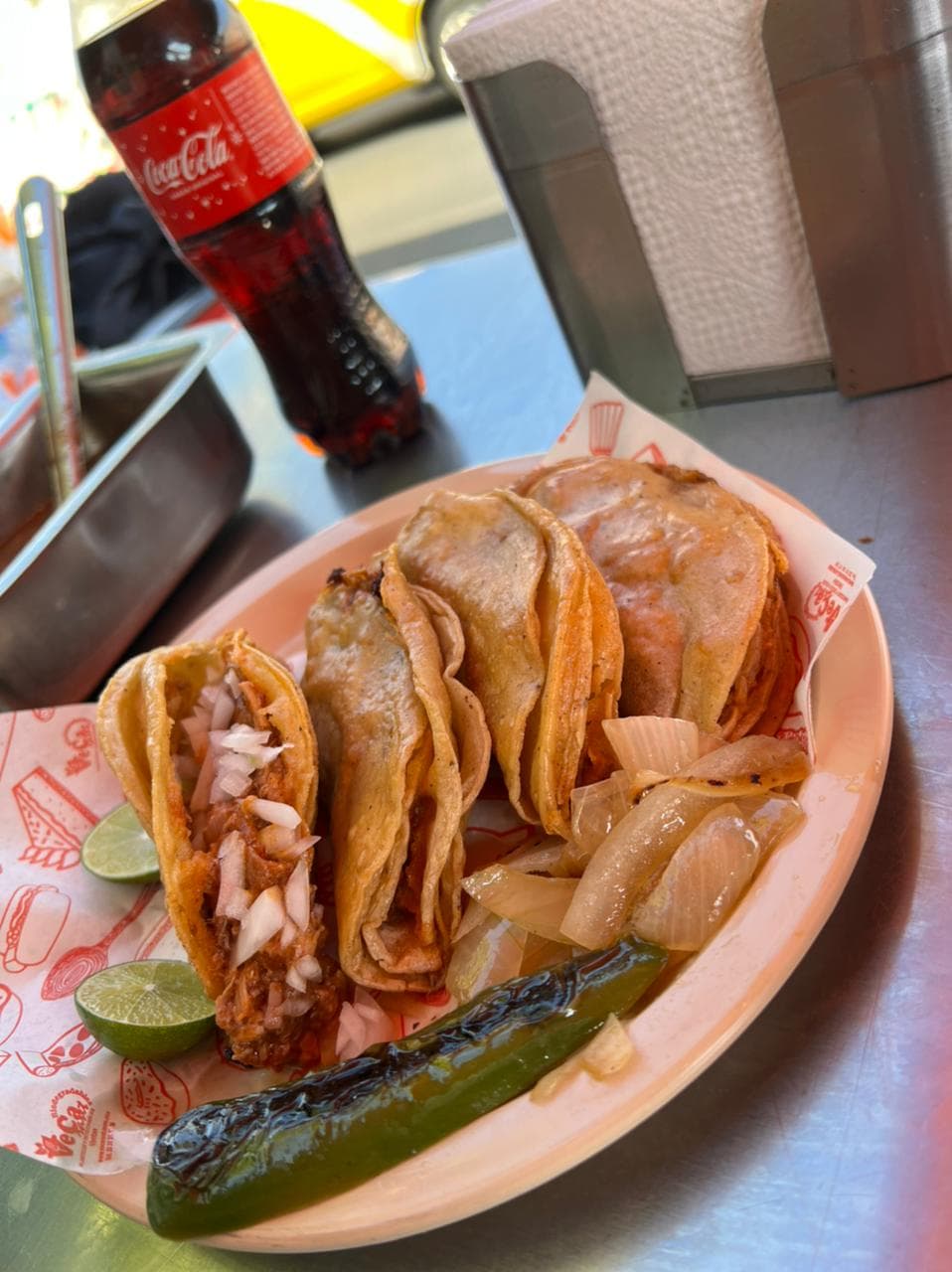 Paquete de 5 Tacos de Barbacoa Dorado