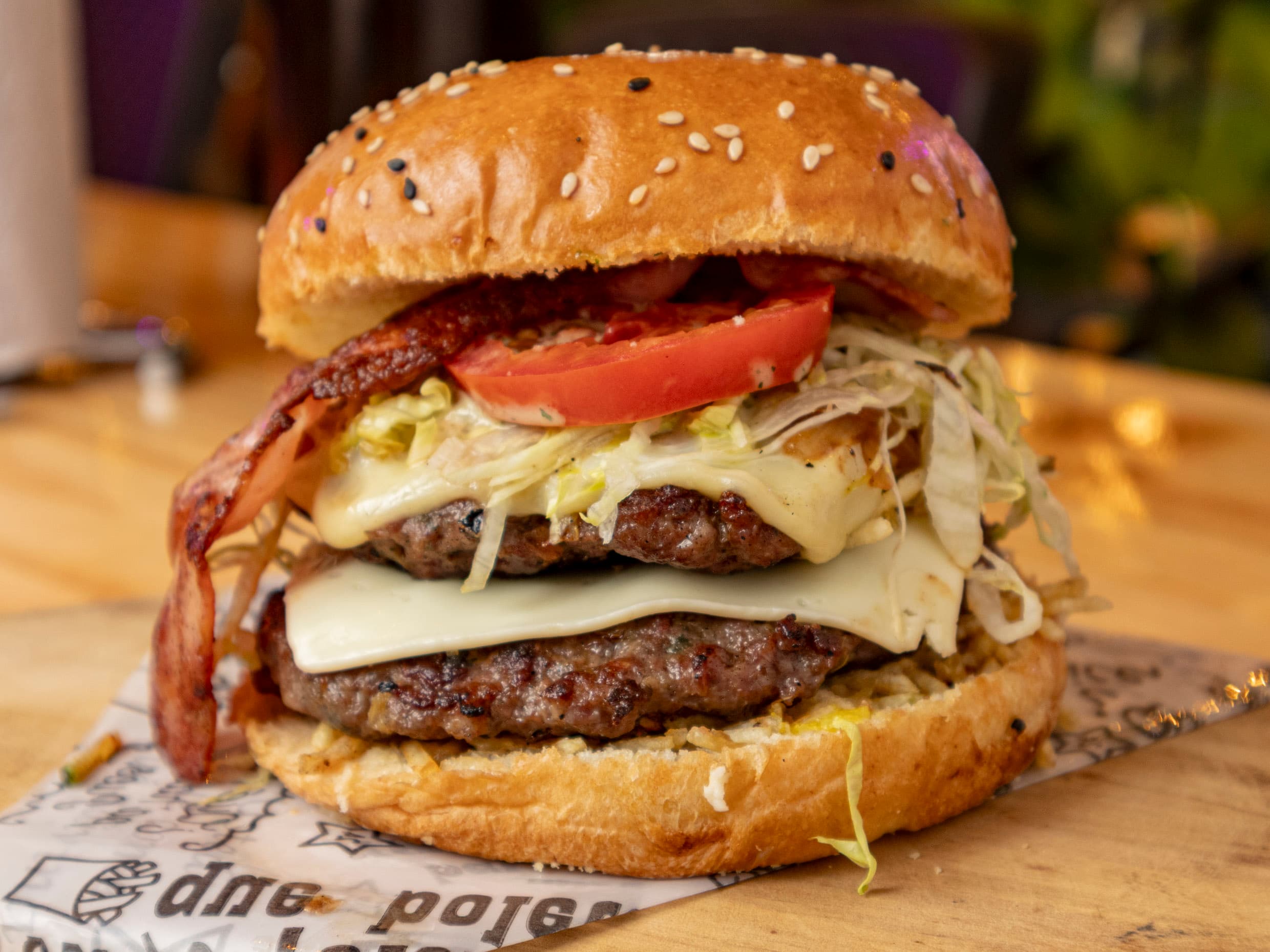 Hamburguesa Doble Carne
