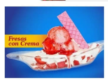 Fresas con Crema