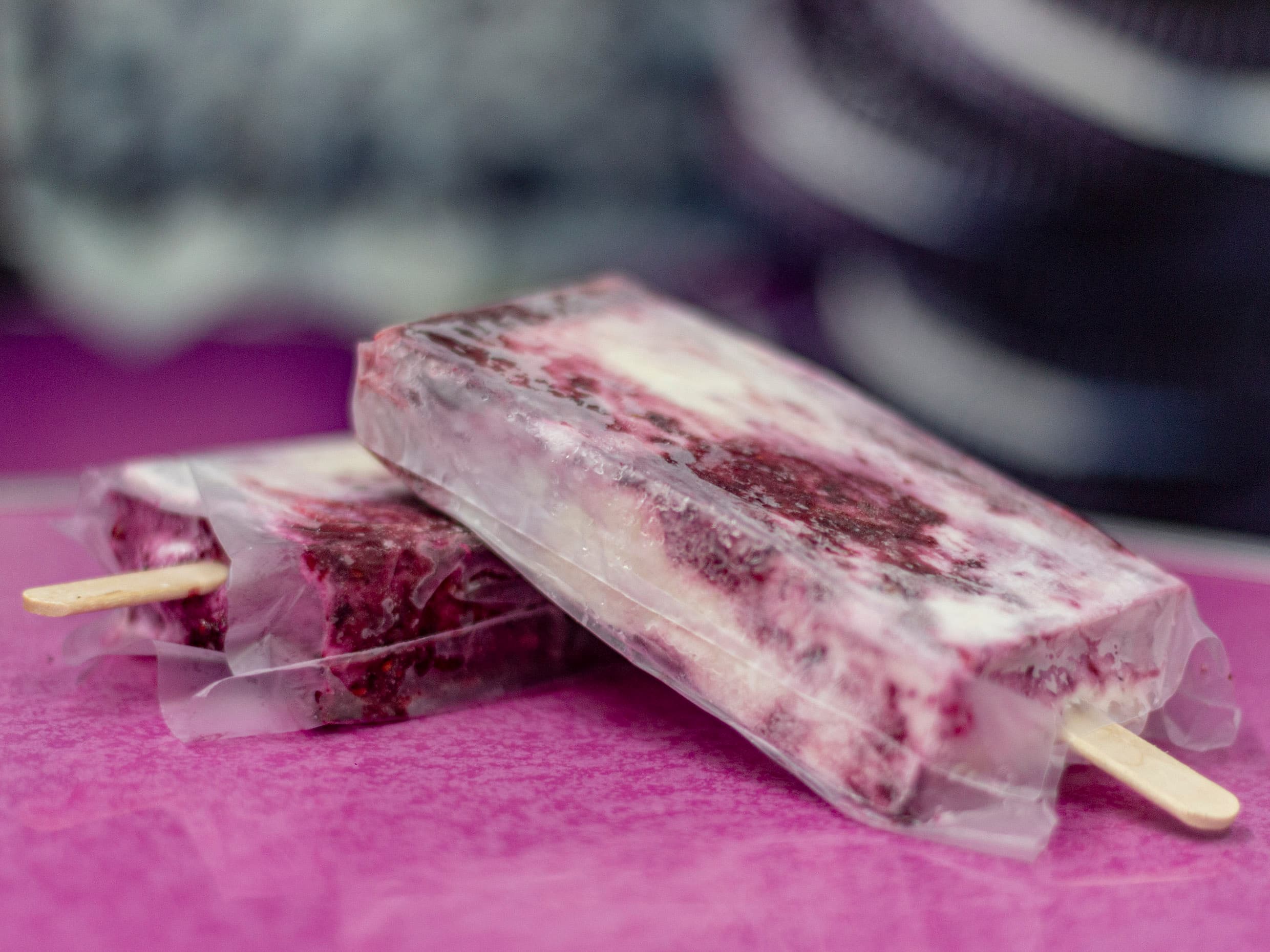 Paleta Yogurt Zarzamora