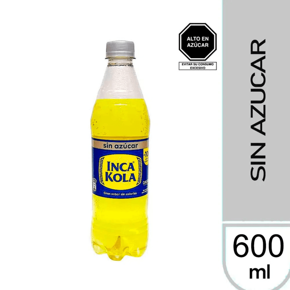 Inca Kola sin azucar 600 ml