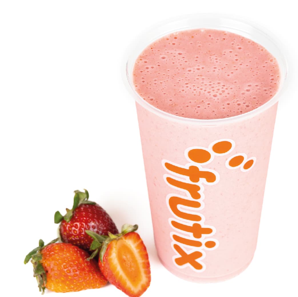 Batido de Fresa y Leche Mediano 500 ml