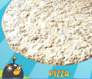 Pizza 5 Porciones Pollo Champiñón