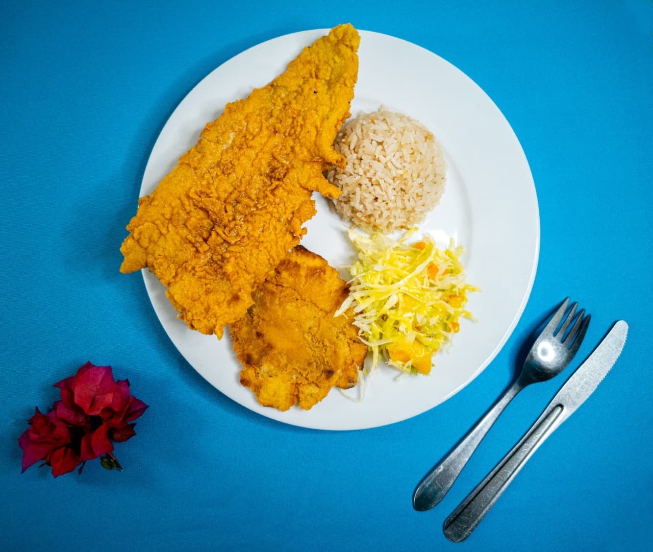 2 Chuletas de Pescado más Consomé