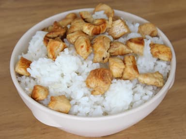 Arroz Gohan con Proteína