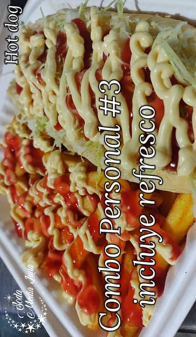 Combo Personal Hot Dog Sencillo