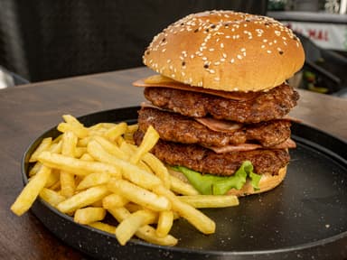 Hamburguesa Triple
