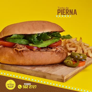 Combo Pierna + Papas + Bebida