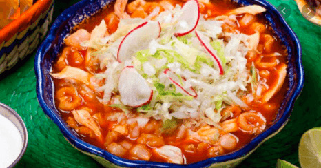 Orden de pozole rojo