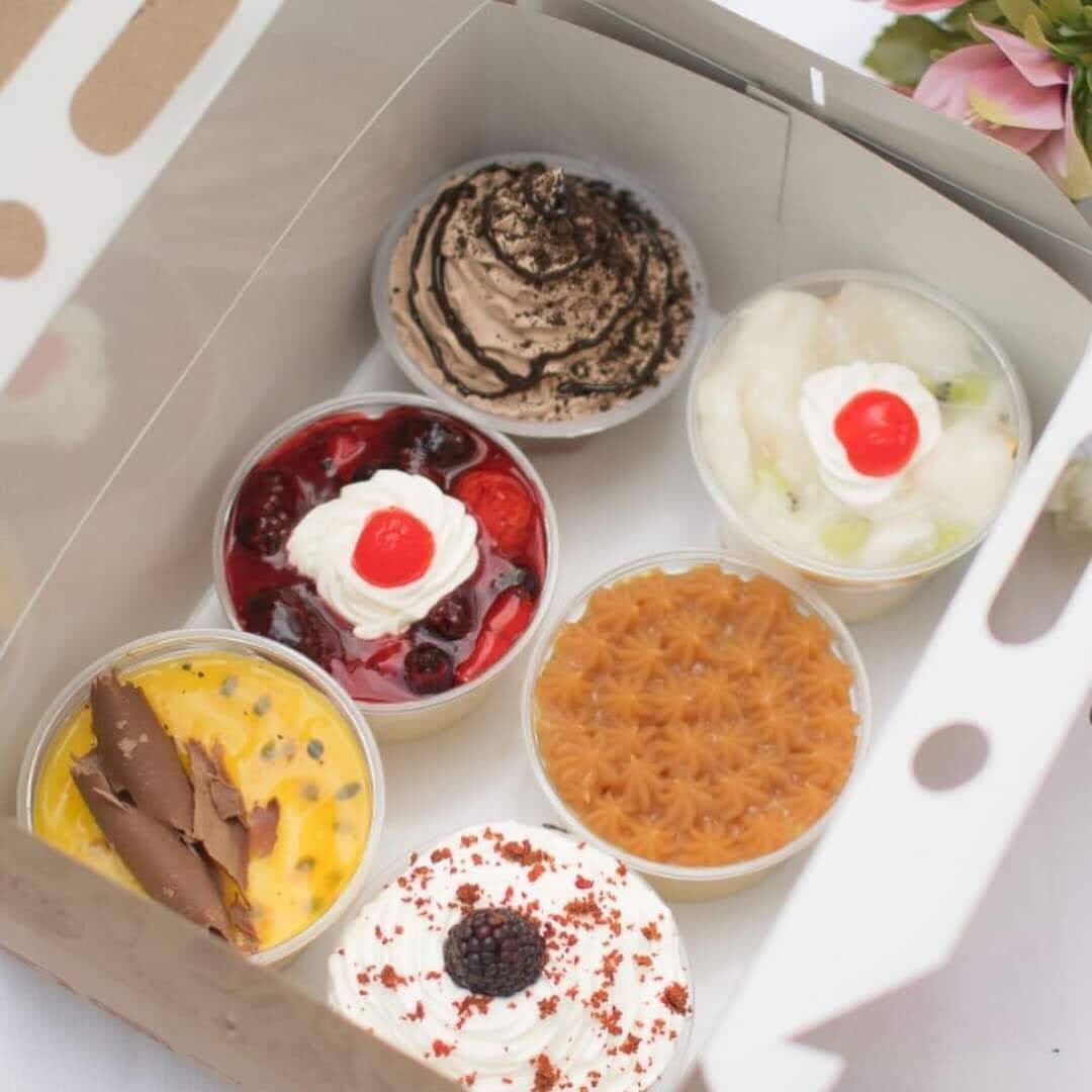 Caja Postre X 6