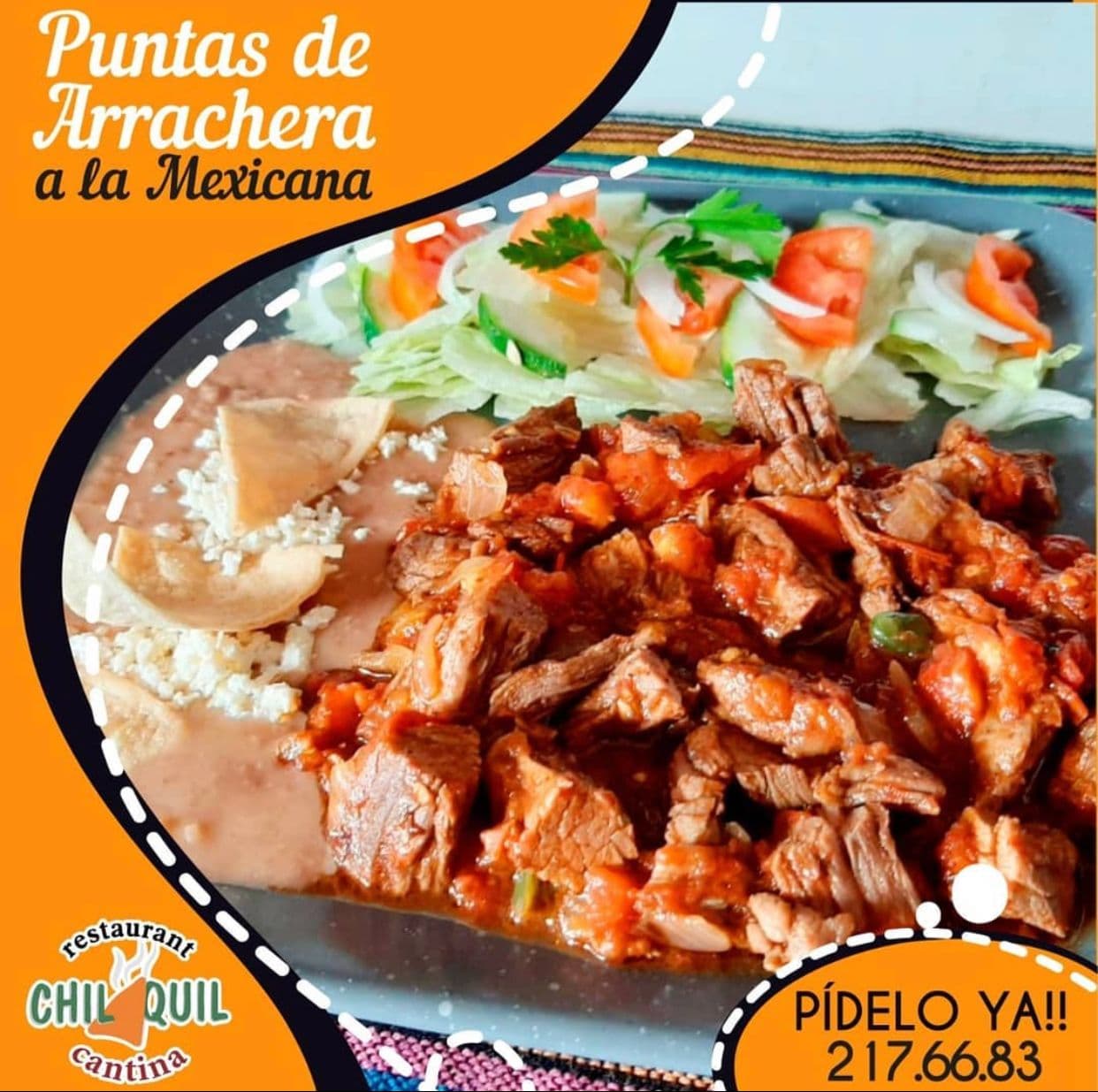 Arrachera a la Mexicana