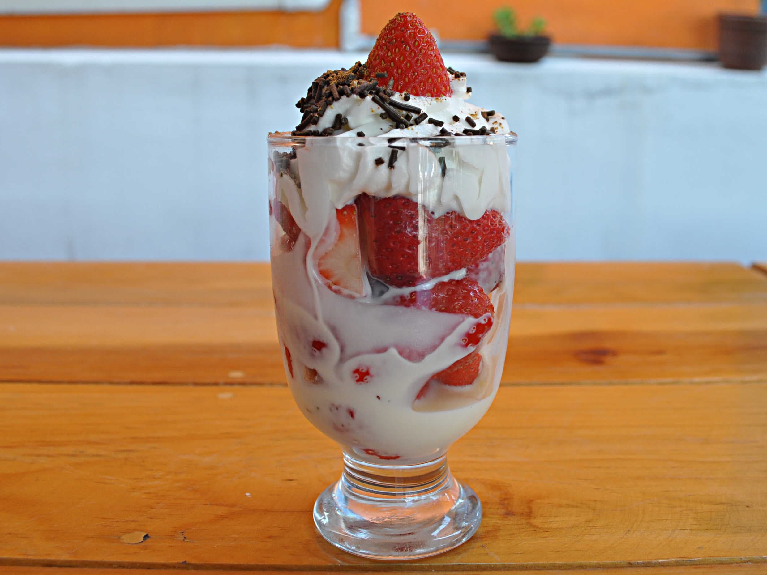 Fresas con Crema