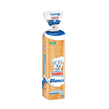 BARRA DE PAN BLANCO GRANDE BIMBO 640g