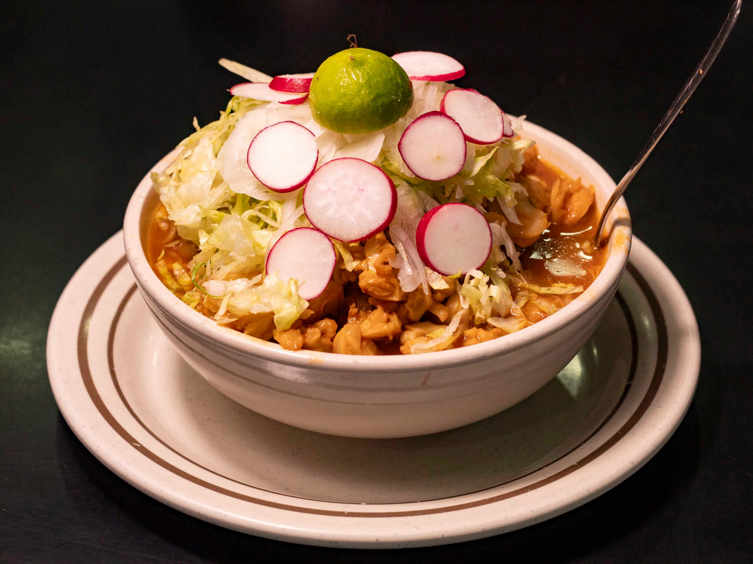Pozole de Espinazo o Pata