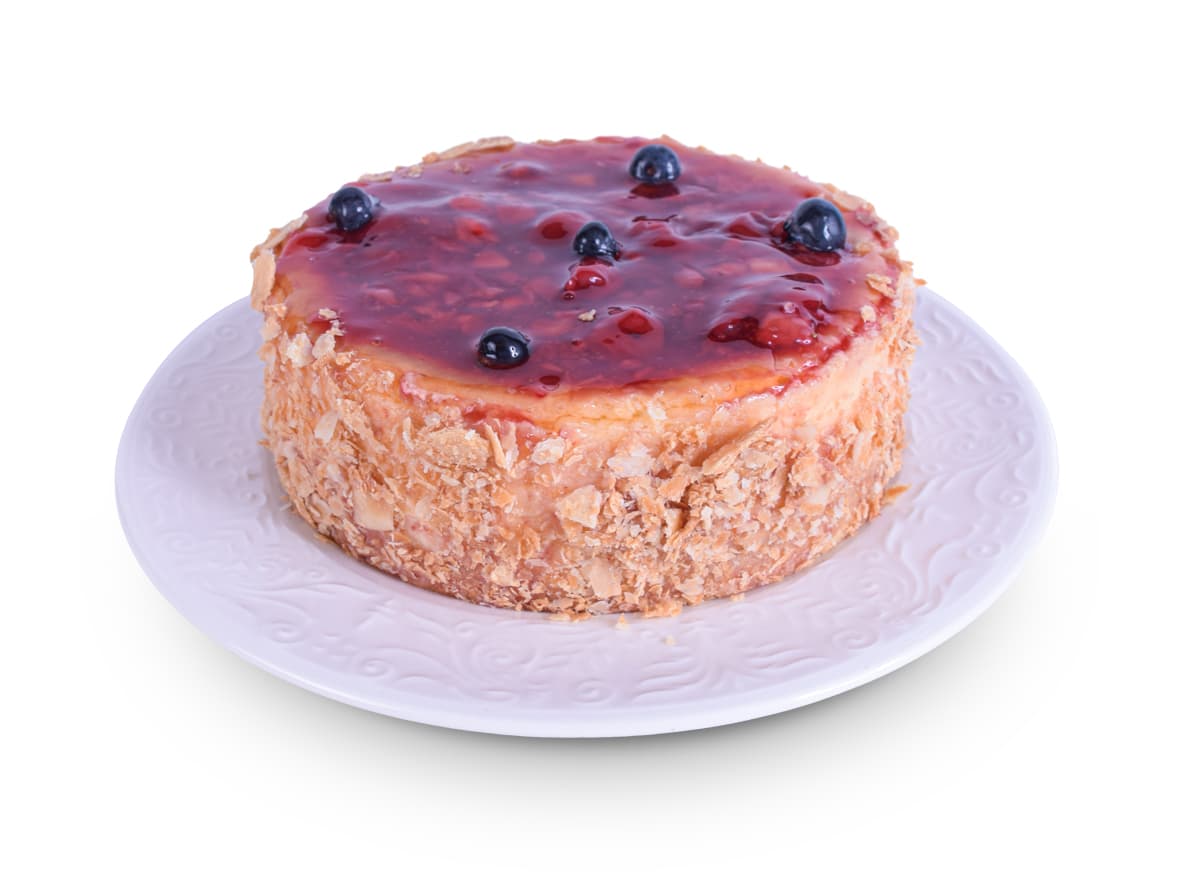 Mini Cheesecake Frutos Rojos para 4 Porciones