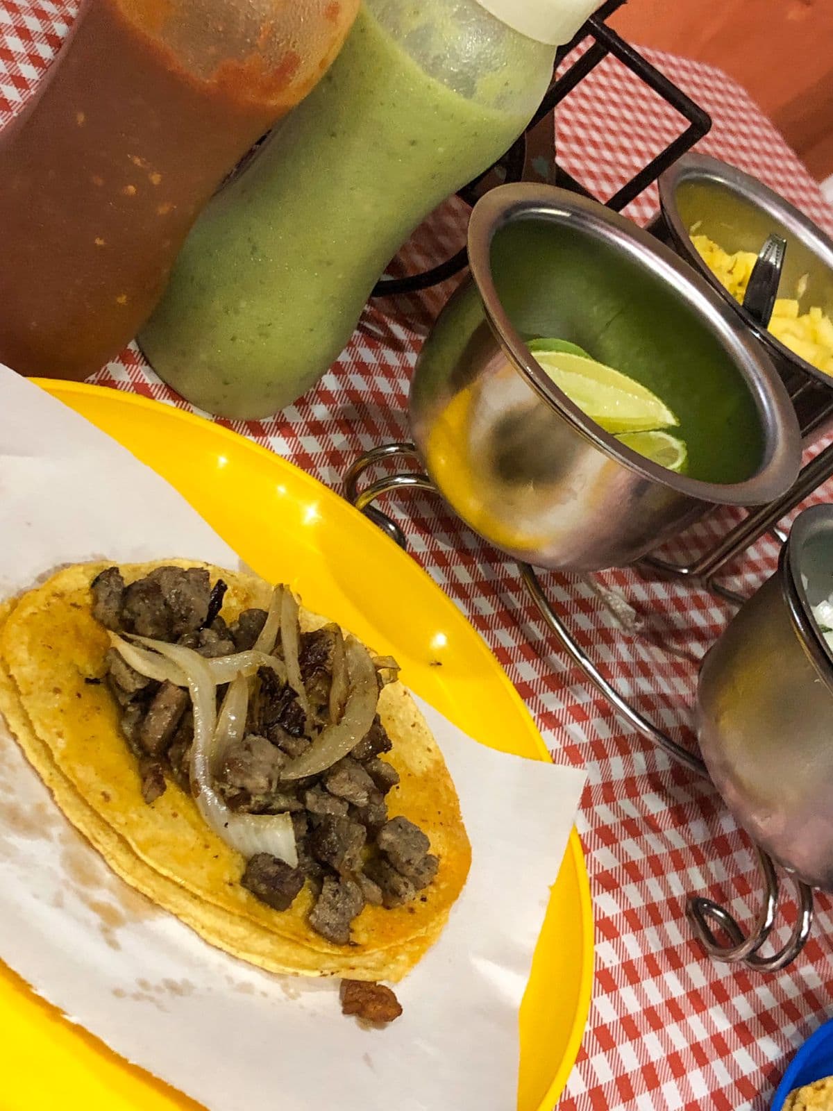 Taco de Carnitas de Puerco